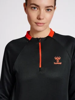 hmlGG12 ACTION HALF ZIP SWEAT WOMAN