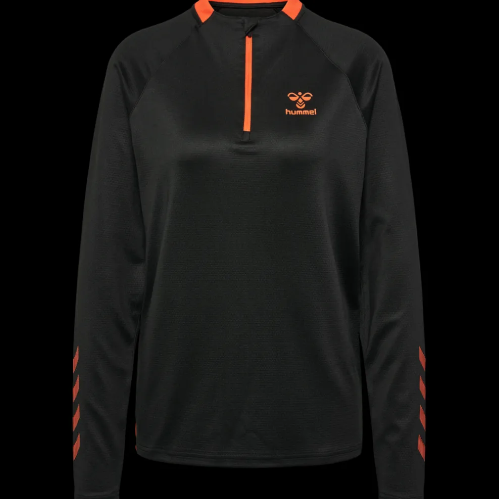 hmlGG12 ACTION HALF ZIP SWEAT WOMAN