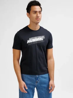 hmlGRAPHIC TRIPLE LOGO COTTON TEE
