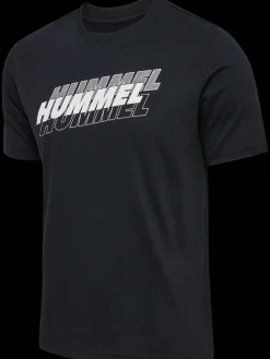 hmlGRAPHIC TRIPLE LOGO COTTON TEE