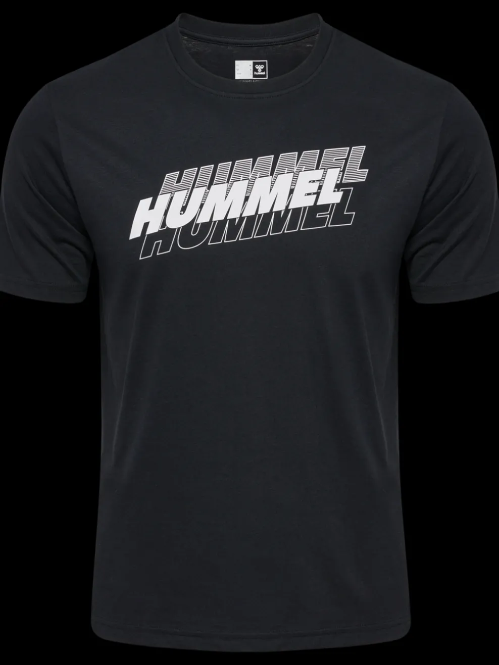 hmlGRAPHIC TRIPLE LOGO COTTON TEE