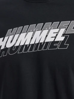 hmlGRAPHIC TRIPLE LOGO COTTON TEE