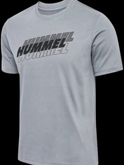 hmlGRAPHIC TRIPLE LOGO COTTON TEE