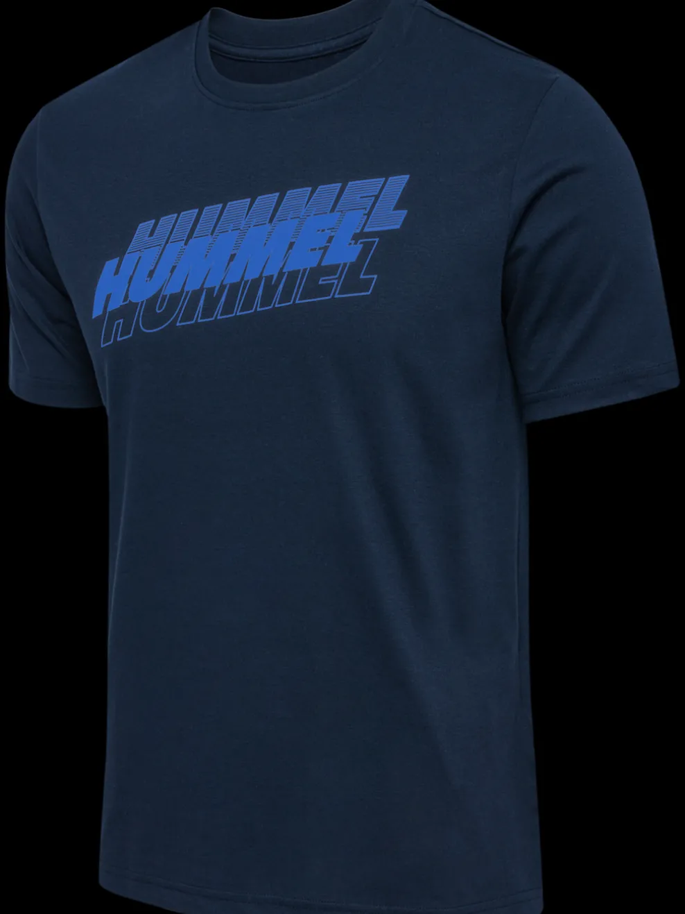 hmlGRAPHIC TRIPLE LOGO COTTON TEE