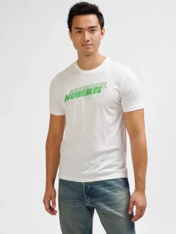 hmlGRAPHIC TRIPLE LOGO COTTON TEE