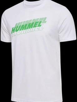 hmlGRAPHIC TRIPLE LOGO COTTON TEE