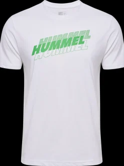 hmlGRAPHIC TRIPLE LOGO COTTON TEE