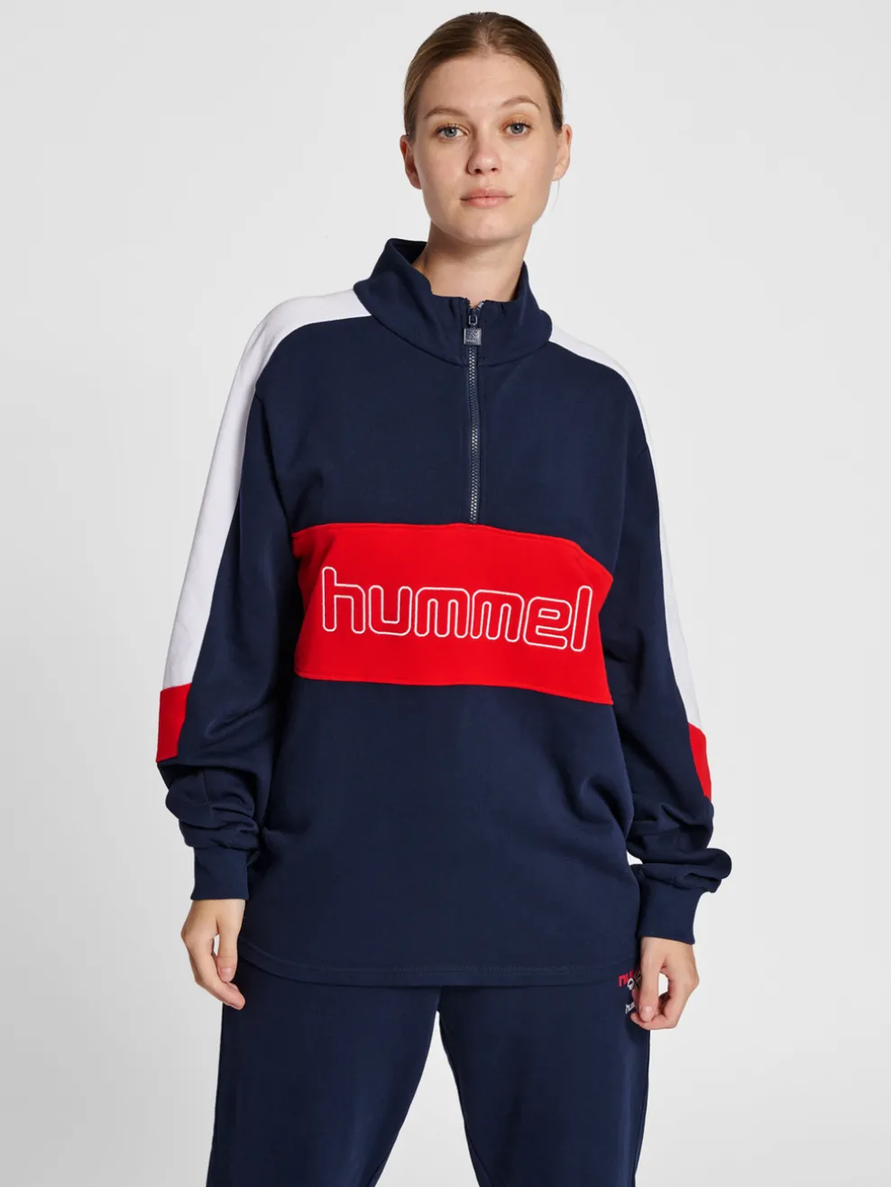 hmlIC CLAUDE HALF ZIP SWEATSHIRT