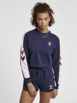 hmlIC DURBAN WOMAN CROP SWEATSHIRT