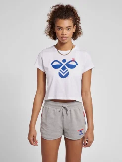 hmlIC TEXAS CROPPED T-SHIRT