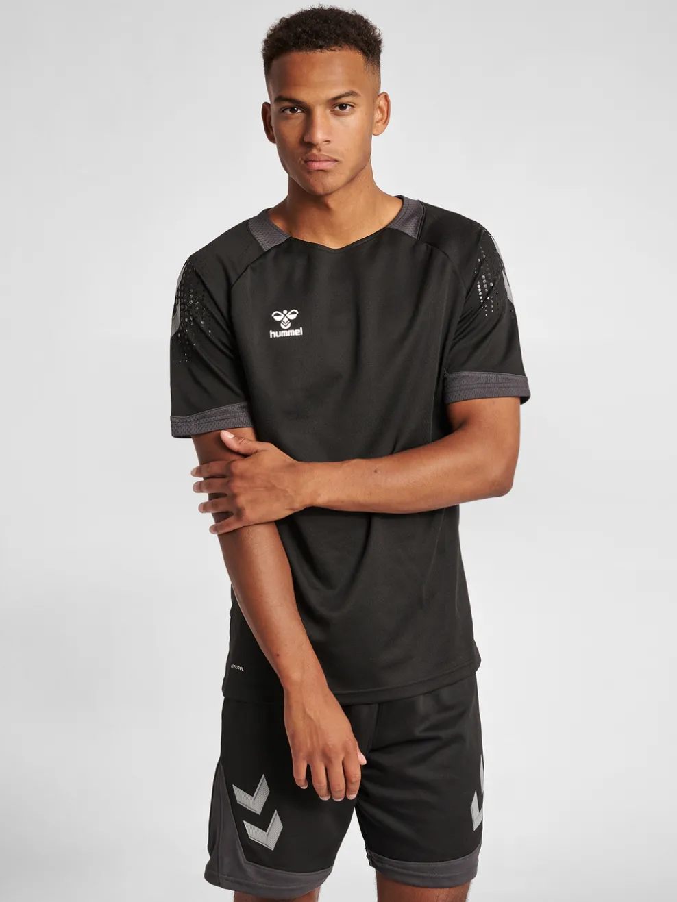 hmlLEAD S/S POLY JERSEY