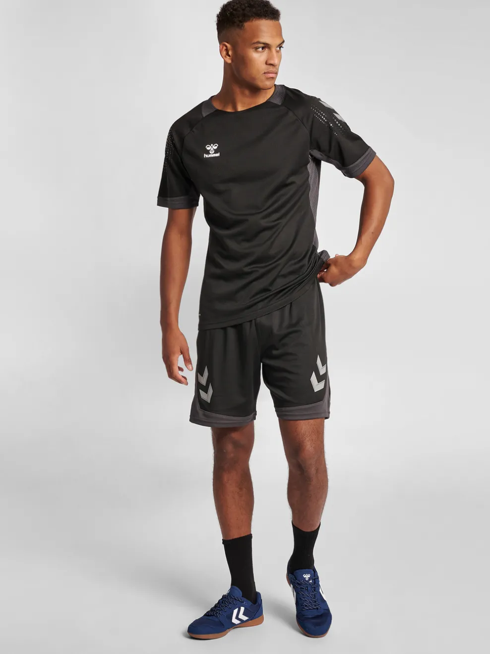 hmlLEAD S/S POLY JERSEY