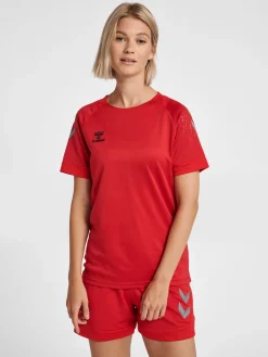 hmlLEAD WOMENS S/S POLY JERSEY