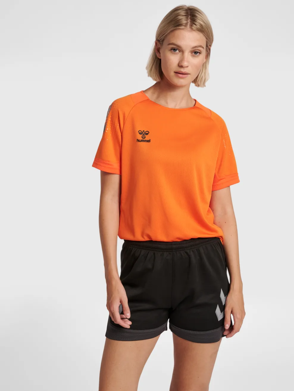 hmlLEAD WOMENS S/S POLY JERSEY