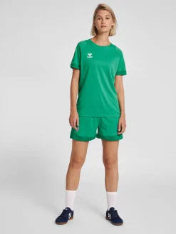 hmlLEAD WOMENS S/S POLY JERSEY