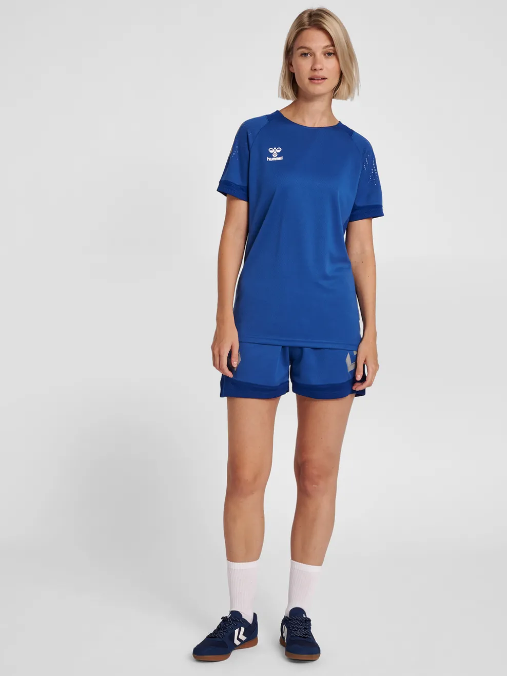 hmlLEAD WOMENS S/S POLY JERSEY