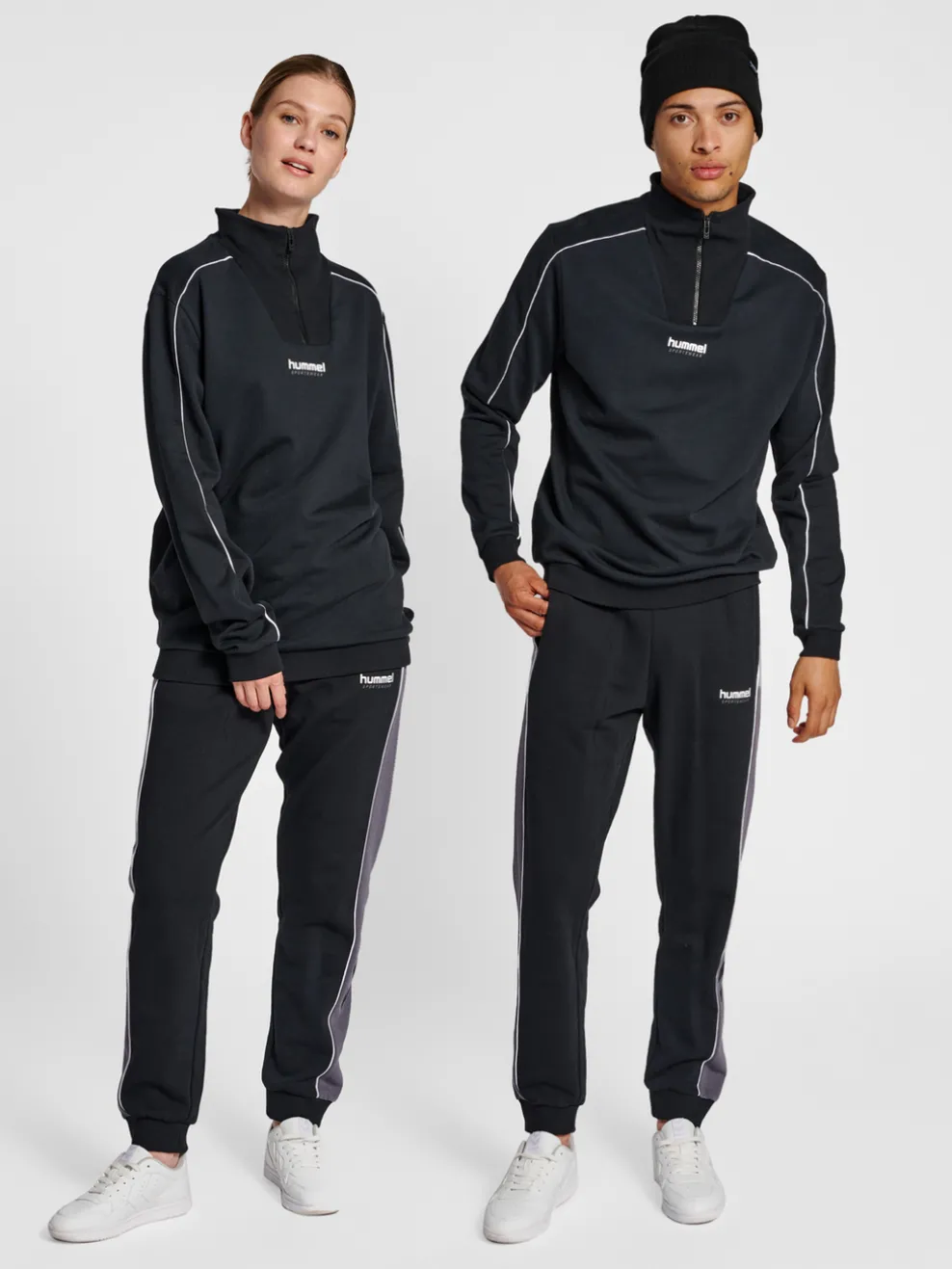 hmlLGC WESLEY HALF ZIP SWEATSHIRT