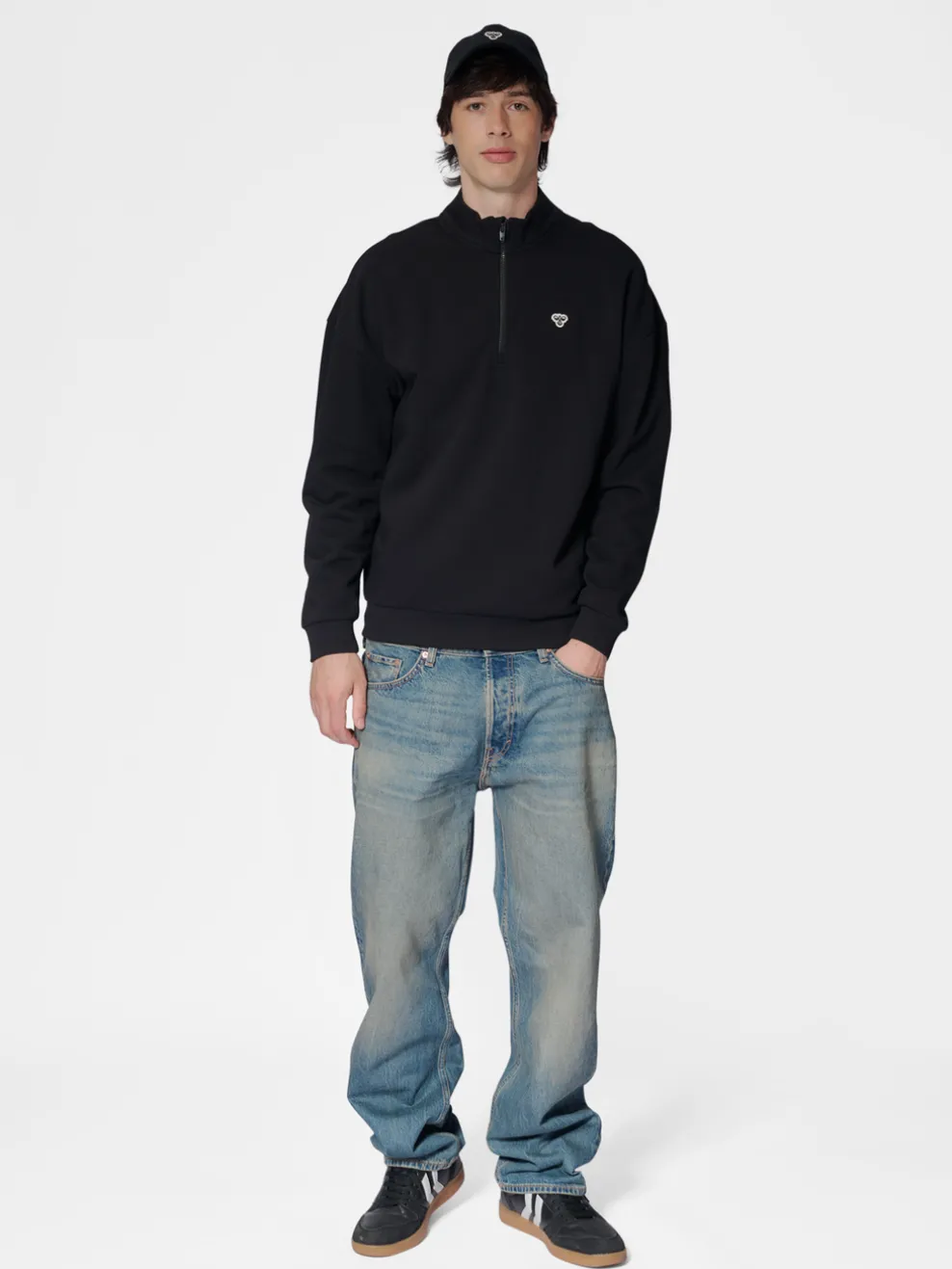 hmlLOOSE HALF ZIP BEE