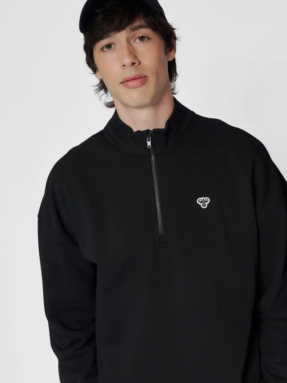 hmlLOOSE HALF ZIP BEE