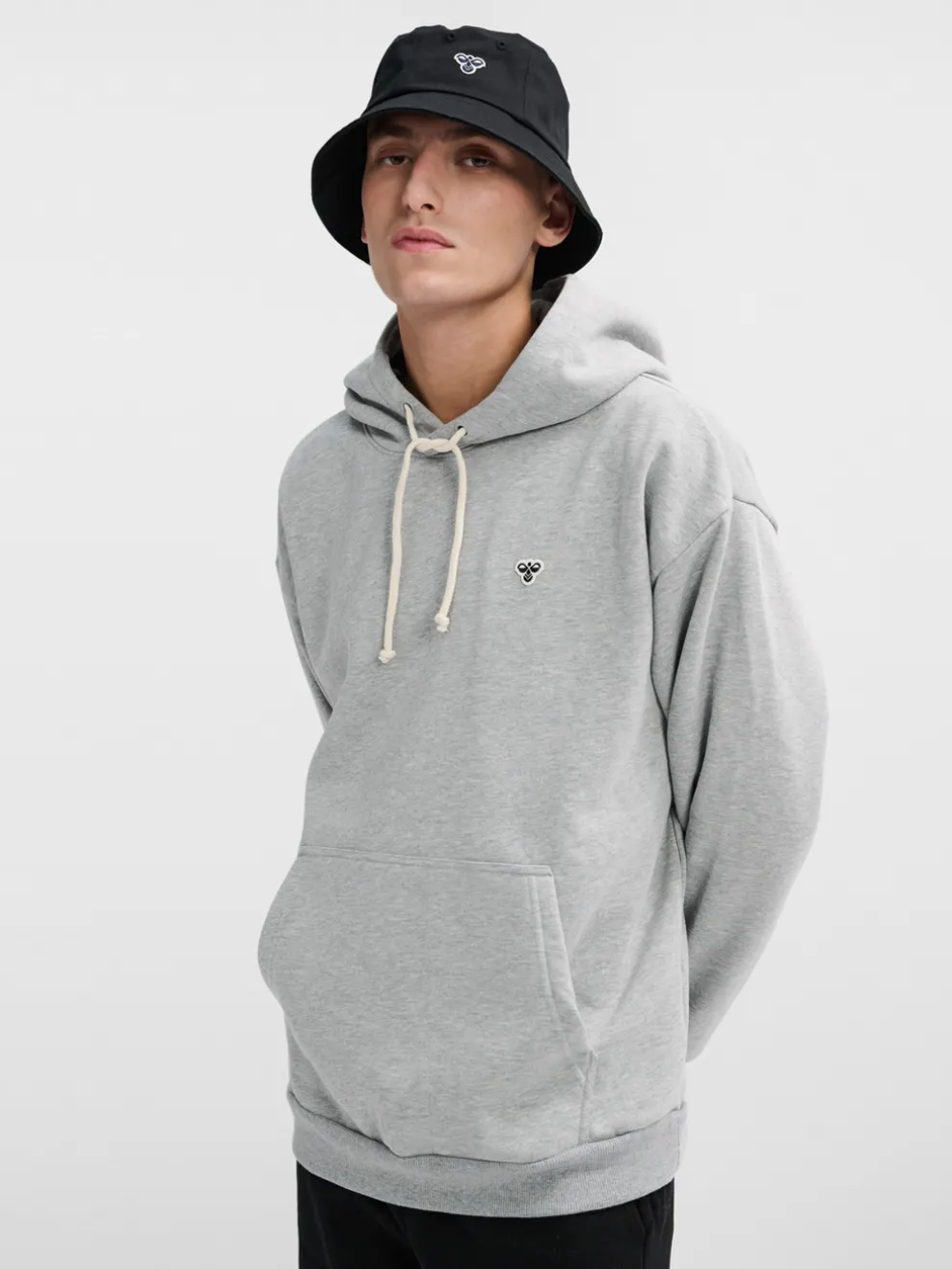 hmlLOOSE HOODIE BEE