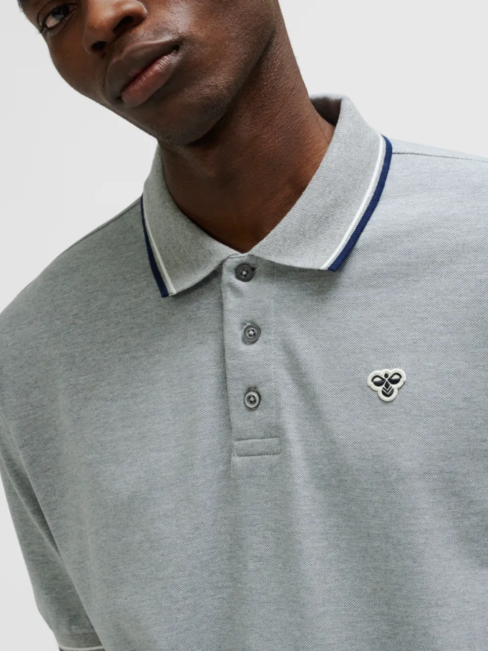 hmlLOOSE POLO SHIRT S/S BEE