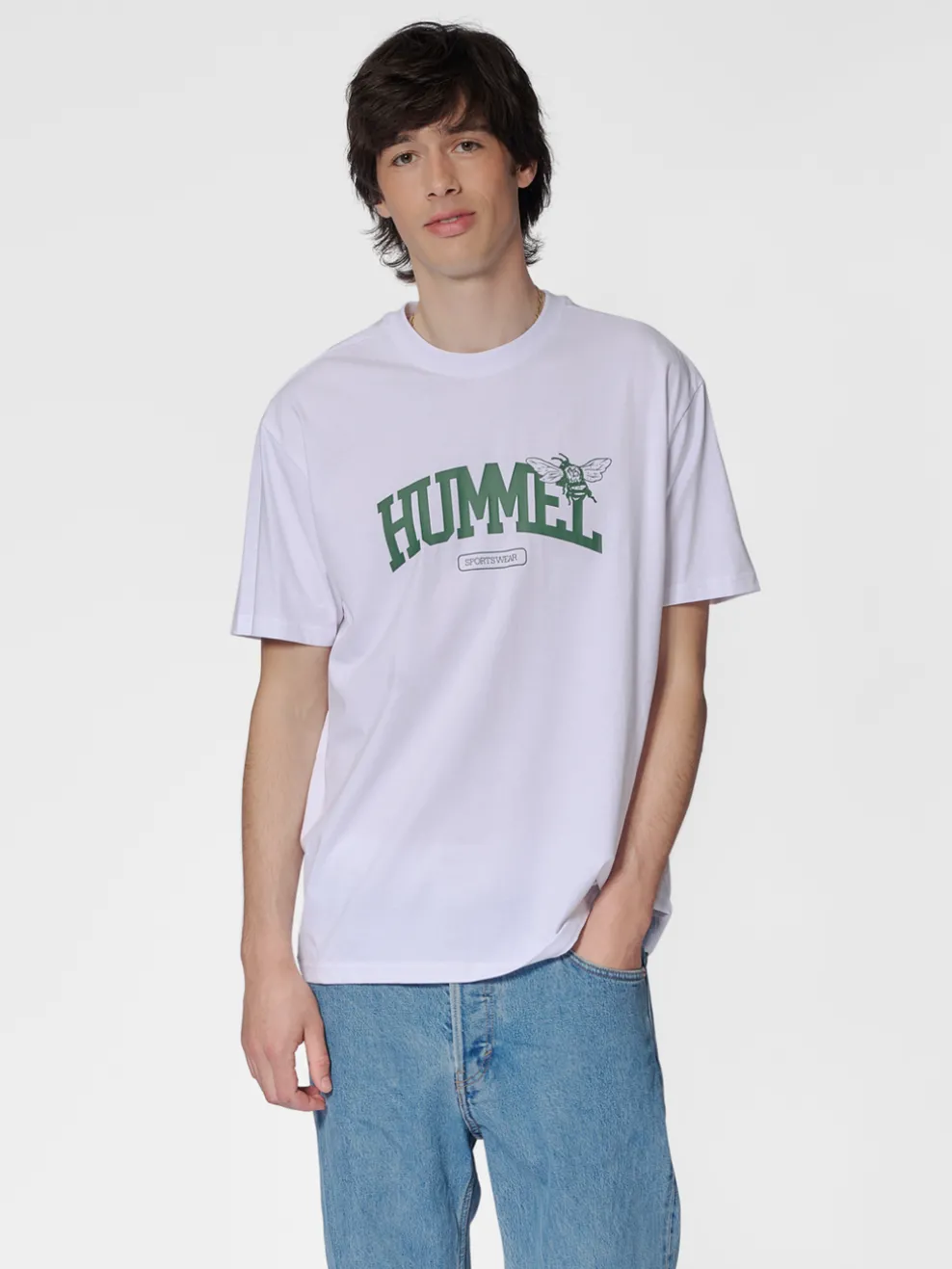 hmlLOOSE TEE S/S UNIVERSITY BEE