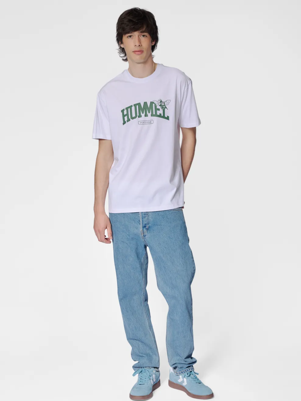 hmlLOOSE TEE S/S UNIVERSITY BEE