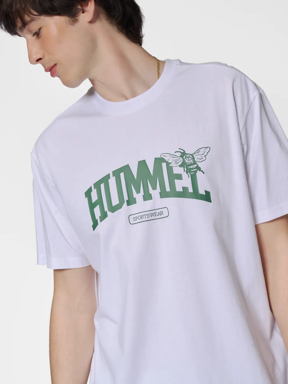 hmlLOOSE TEE S/S UNIVERSITY BEE