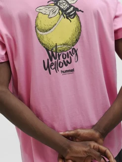 hmlLOOSE T-SHIRT S/S WRONG YELLOW