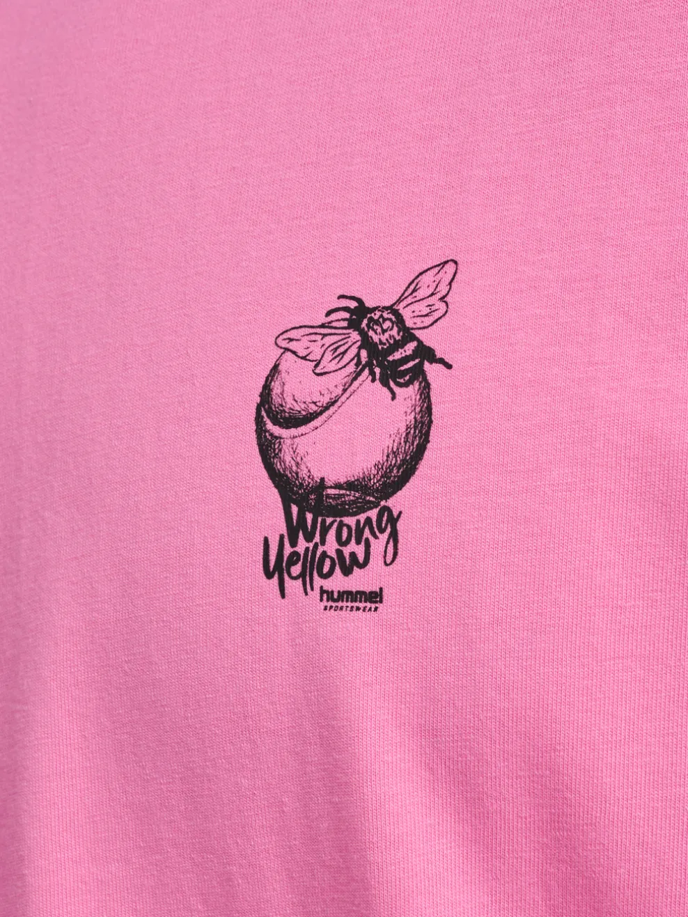 hmlLOOSE T-SHIRT S/S WRONG YELLOW