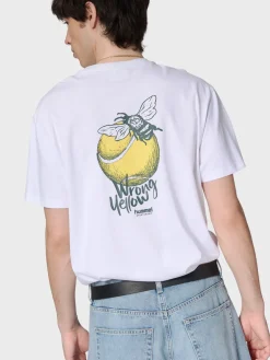 hmlLOOSE T-SHIRT S/S WRONG YELLOW