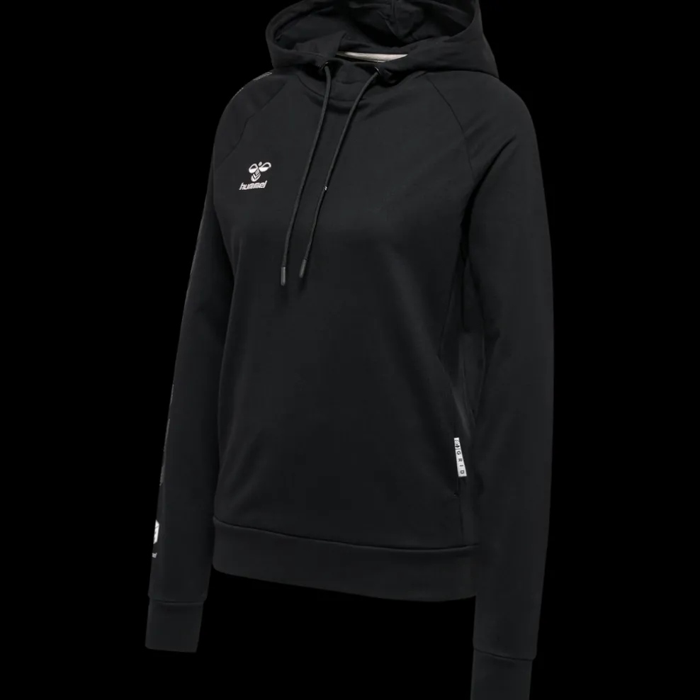 hmlMOVE GRID COTTON HOODIE WOMAN