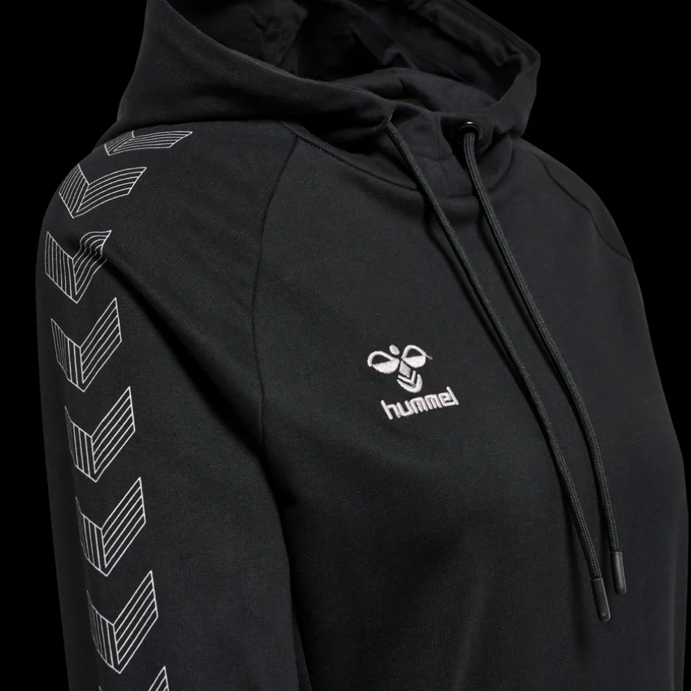 hmlMOVE GRID COTTON HOODIE WOMAN
