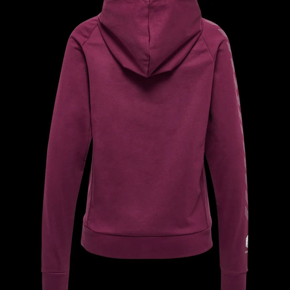 hmlMOVE GRID COTTON HOODIE WOMAN