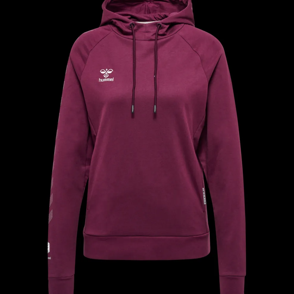 hmlMOVE GRID COTTON HOODIE WOMAN