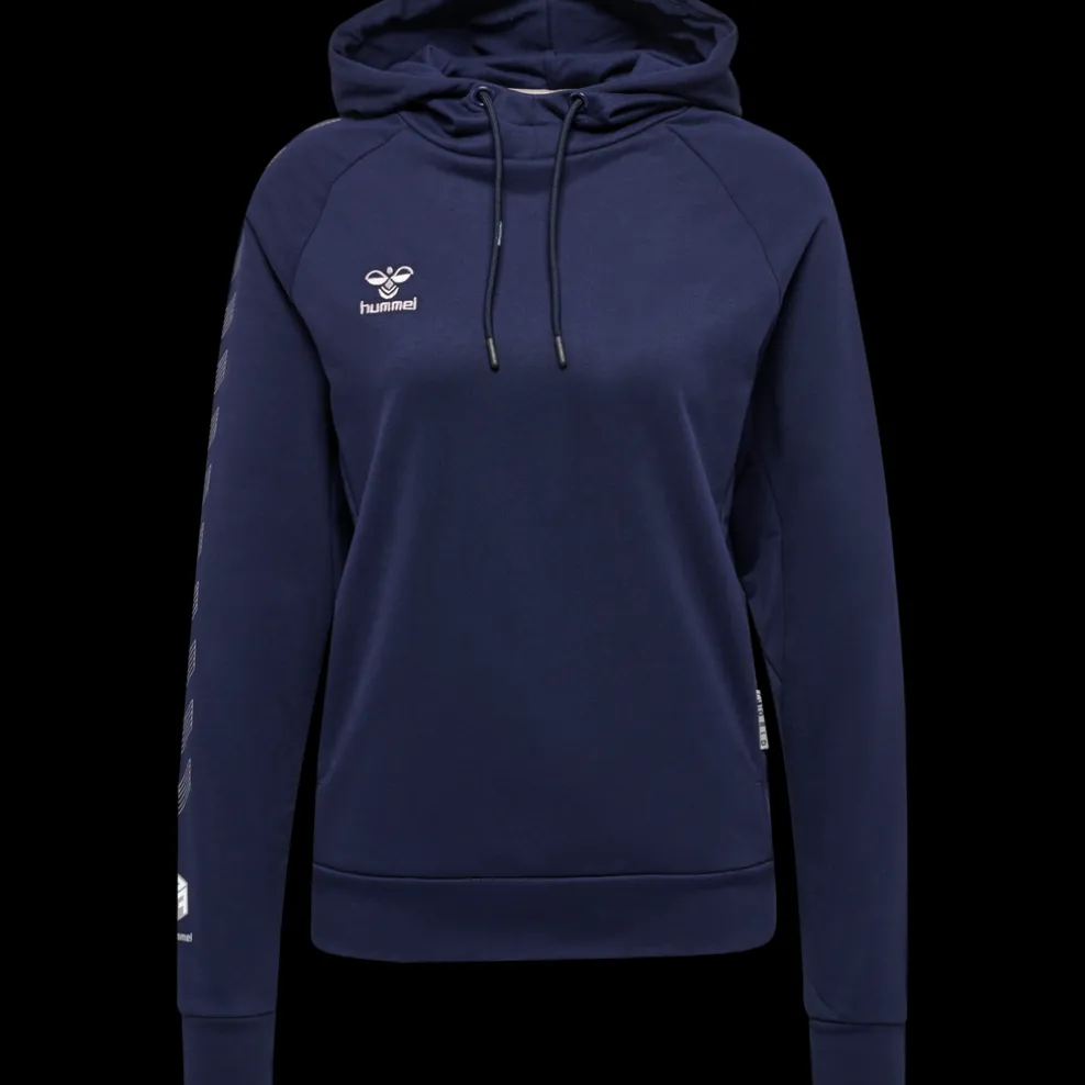 hmlMOVE GRID COTTON HOODIE WOMAN