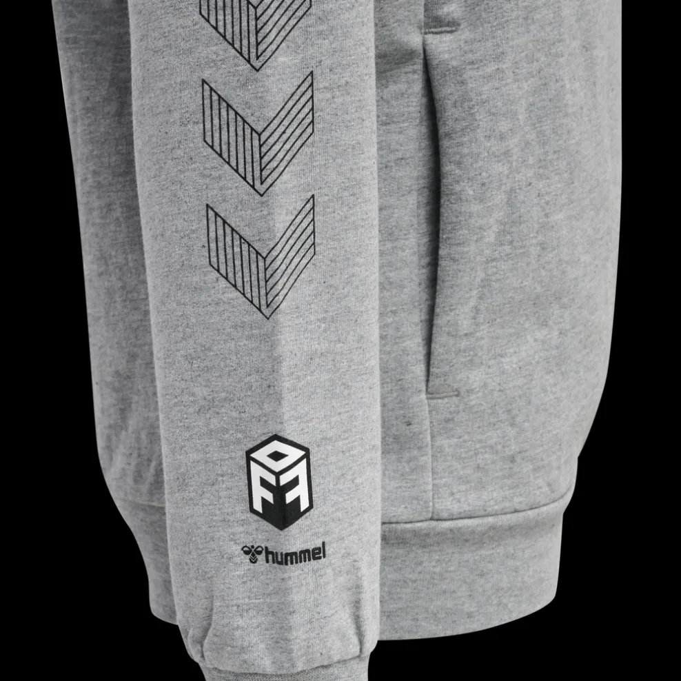 hmlMOVE GRID COTTON HOODIE KIDS