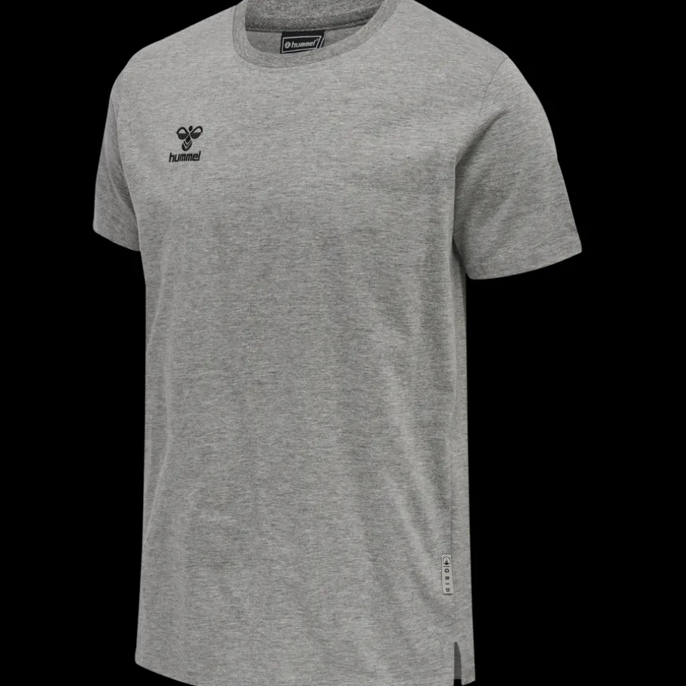 hmlMOVE GRID COTTON T-SHIRT S/S