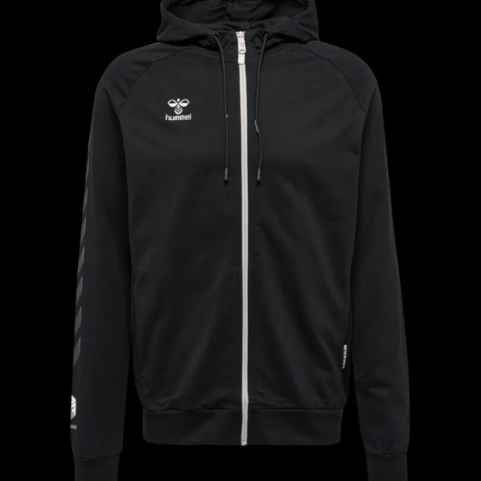 hmlMOVE GRID COTTON ZIP HOODIE