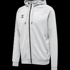 hmlMOVE GRID COTTON ZIP HOODIE