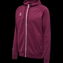 hmlMOVE GRID COTTON ZIP HOODIE
