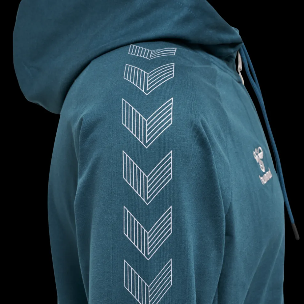 hmlMOVE GRID COTTON ZIP HOODIE
