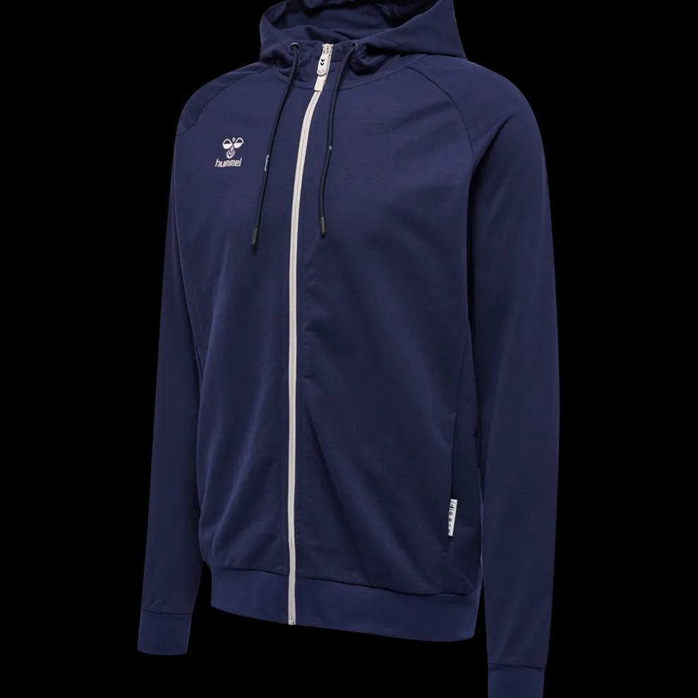 hmlMOVE GRID COTTON ZIP HOODIE