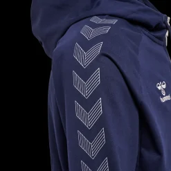 hmlMOVE GRID COTTON ZIP HOODIE