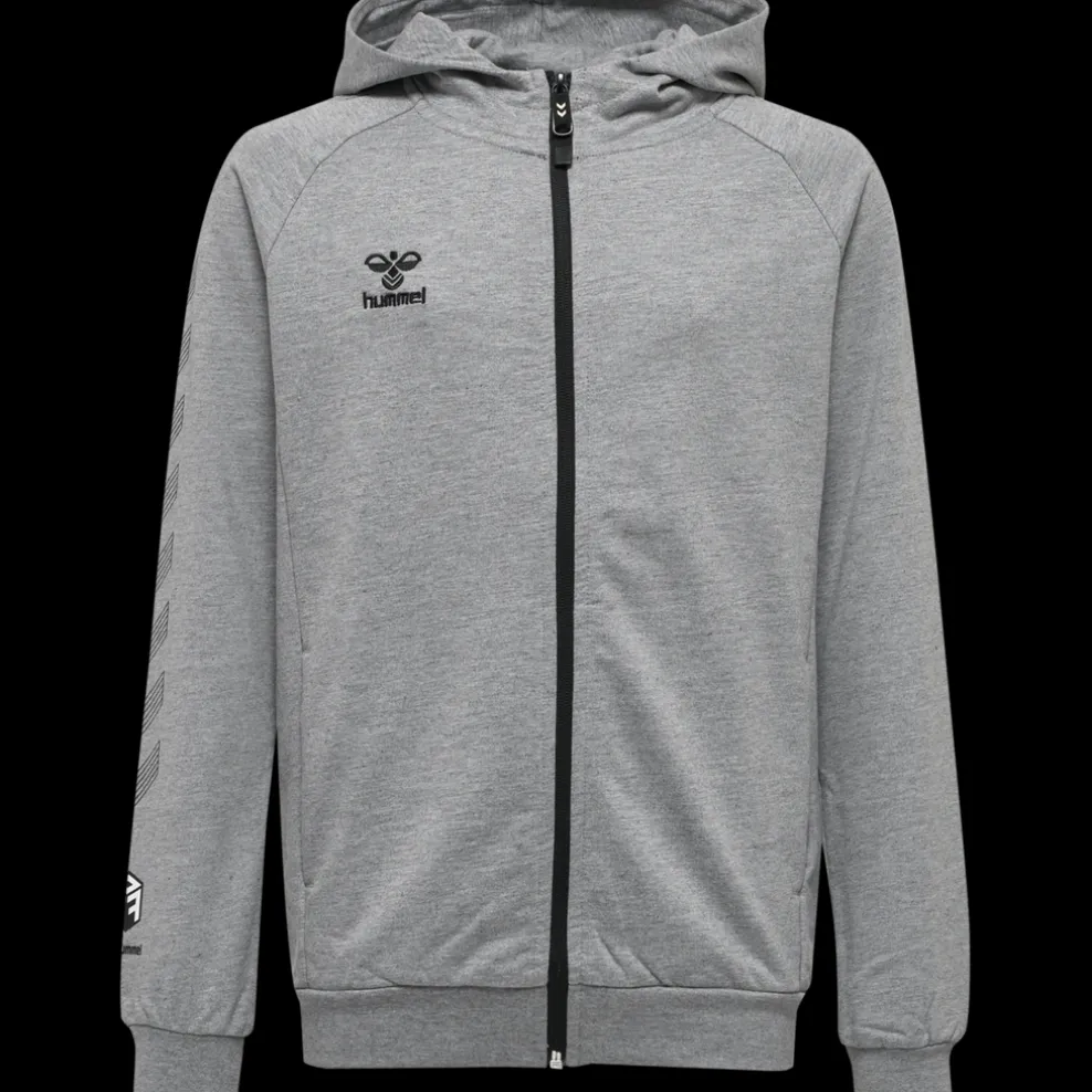 hmlMOVE GRID COTTON ZIP HOODIE KIDS