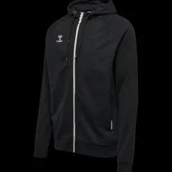 hmlMOVE GRID COTTON ZIP HOODIE WOMA