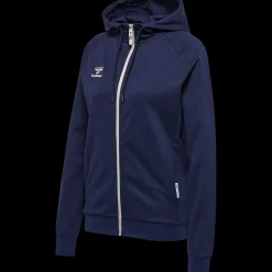 hmlMOVE GRID COTTON ZIP HOODIE WOMA