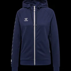 hmlMOVE GRID COTTON ZIP HOODIE WOMA