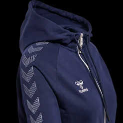 hmlMOVE GRID COTTON ZIP HOODIE WOMA