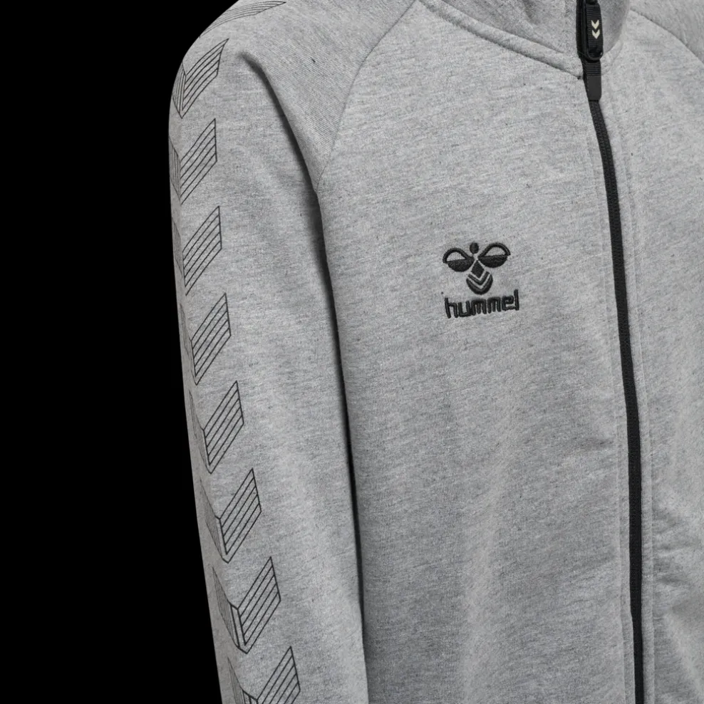hmlMOVE GRID COTTON ZIP JACKET KIDS